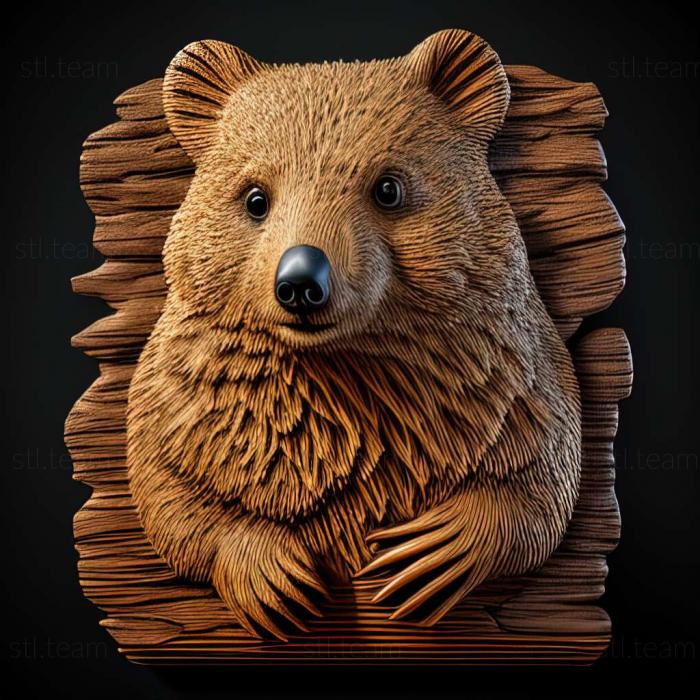 3D model Quokka (STL)